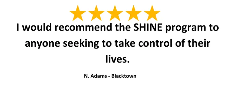 Shine with Shaz Feedback from Narelle -
