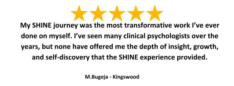 Shine with Shaz and Self-Love Challenge 5 Star Review M.Bugeja
